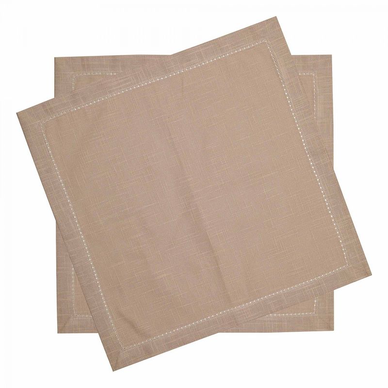 Conjunto-2-Guardanapos-Ponto-Ajour-de-Algodao-Luxo-Taupe-40cm-x-40cm-Wolff