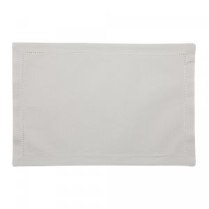 Jogo Americano 2 Peças Ponto Ajourde Algodão Areia 45cm x 33cm - Wolff