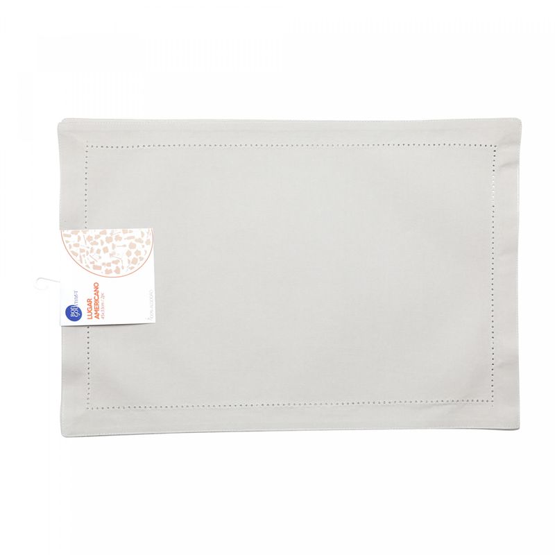 Jogo-Americano-2-Pecas-Ponto-Ajourde-Algodao-Areia-45cm-x-33cm-Wolff