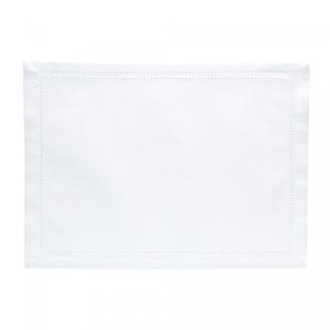 Jogo Americano 2 Peças Ponto Ajourde Algodão Branco 45cm x 33cm - Wolff