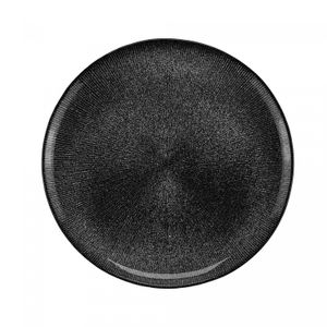 Prato Raso de Cristal Dots Preto 27cm - Wolff