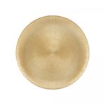 Prato-Raso-de-Cristal-Dots-Dourado-27cm-Wolff