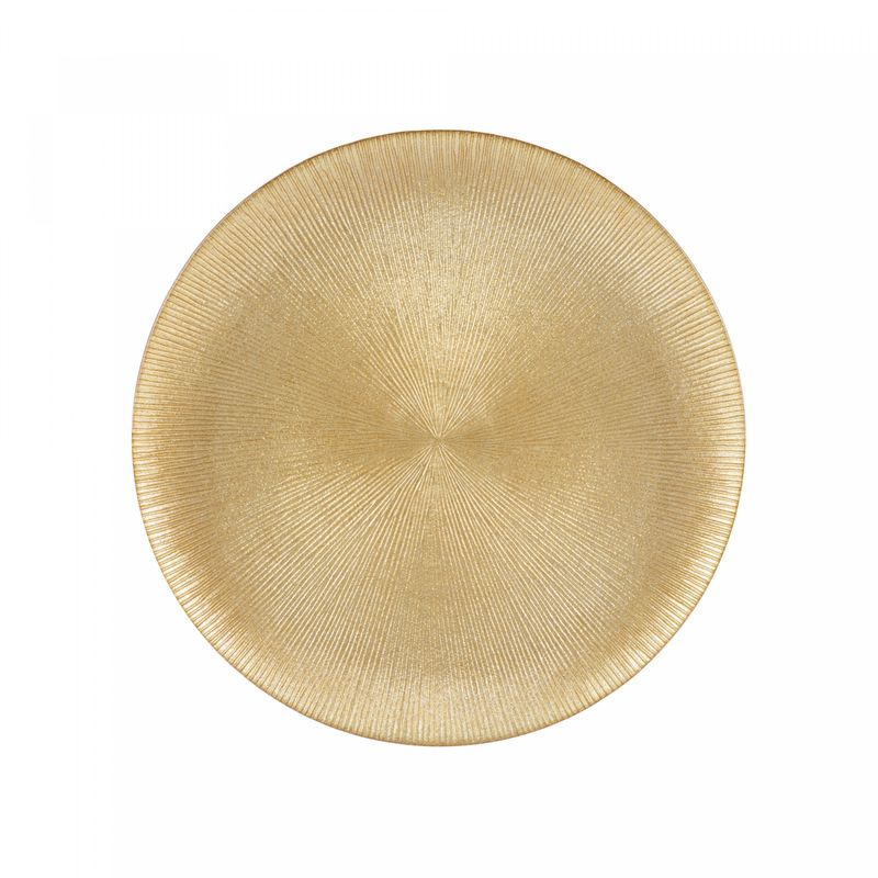 Prato-Raso-de-Cristal-Dots-Dourado-27cm-Wolff