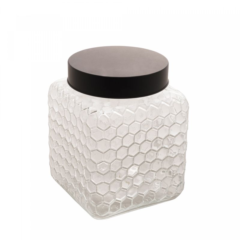 Pote-de-Vidro-com-Tampa-Preta-Colmeia-13x16cm-18l-Wolff