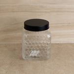 Pote-de-Vidro-com-Tampa-Preta-Colmeia-13x16cm-18l-Wolff