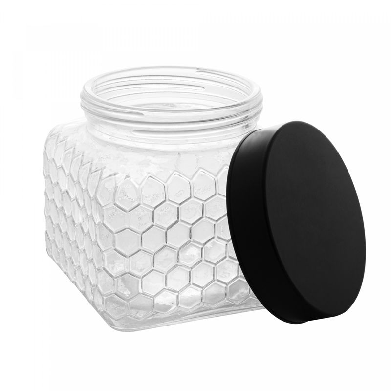 Pote-de-Vidro-com-Tampa-Preta-Colmeia-13x13cm-13l-Wolff