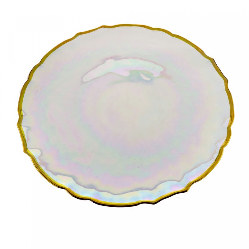 Sousplat-de-Cristal-com-Borda-Dourada-Rainbow-345-cm-Wolff