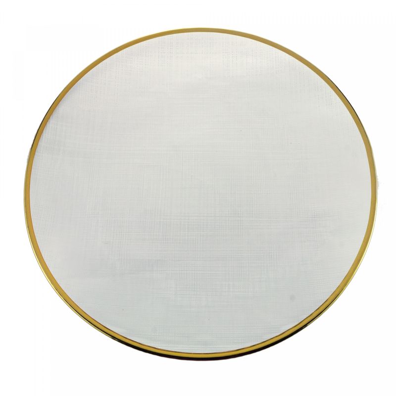 Sousplat-de-Cristal-com-Borda-Dourada-Linen-33cm-Wolff