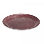 Prato-para-Sobremesa-de-Melamina-Aqua-Vermelho-22cm-Wolff