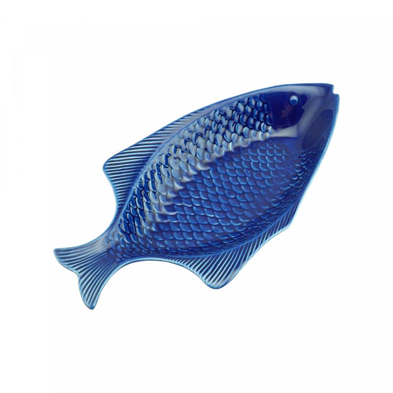 Peixe-Decorativo-de-Ceramica-Ocean-Azul-37cm-x-20cm-Wolff