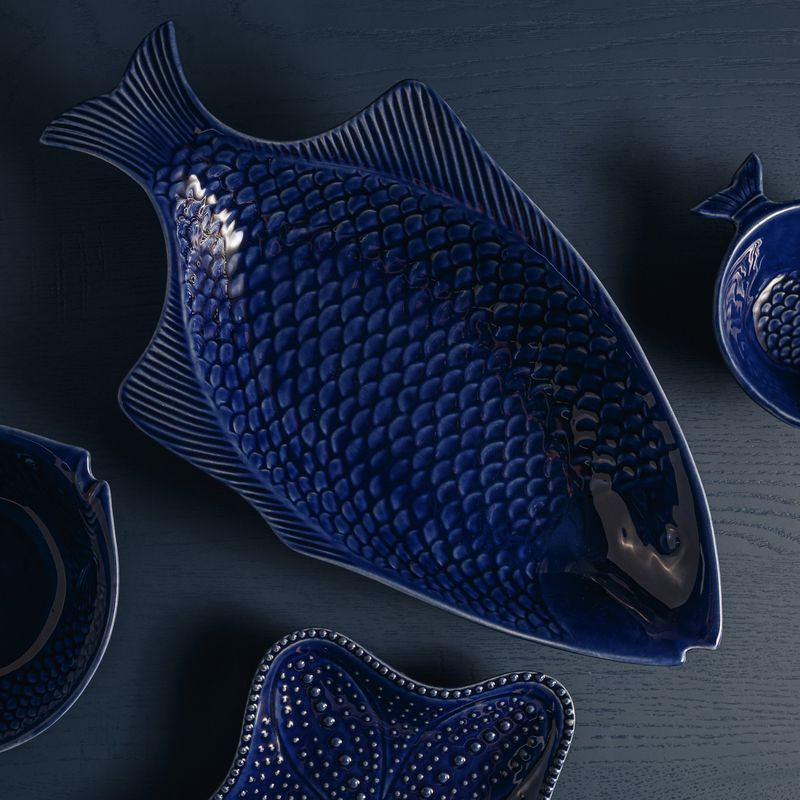 Peixe-Decorativo-de-Ceramica-Ocean-Azul-37cm-x-20cm-Wolff