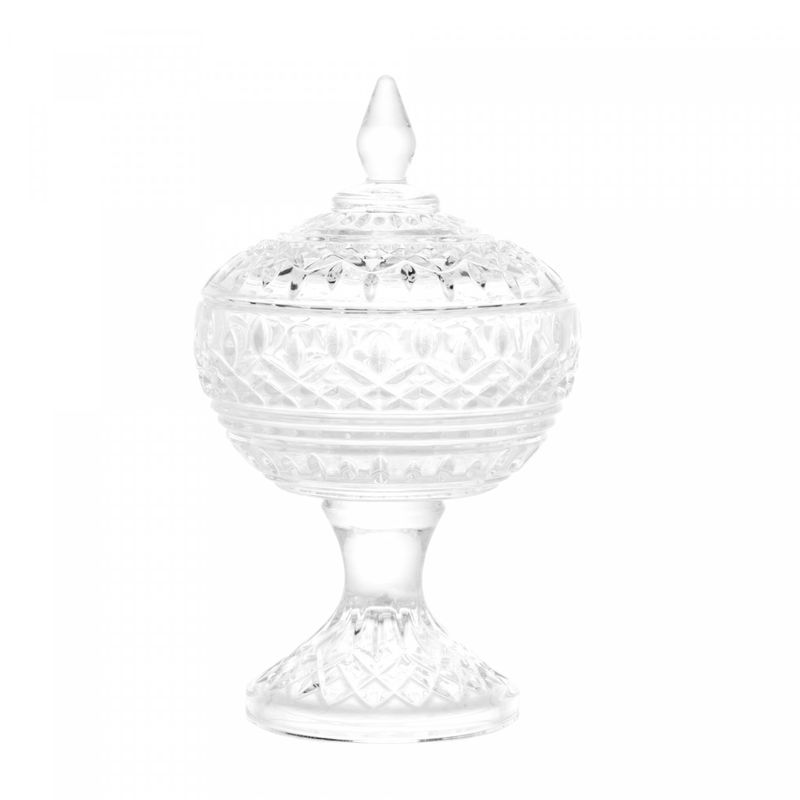 Potiche-Decorativo-de-Cristal-com-Pe-Lys-11cm-x-18cm-Wolff