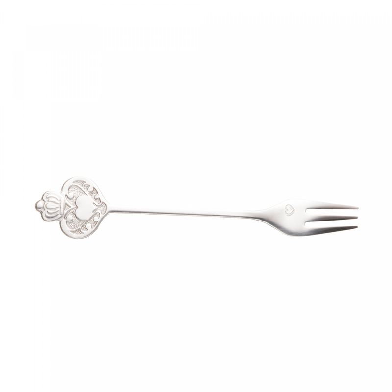 Conjunto-4-Garfos-de-Bolo-de-Aco-Inox-Key-Prata-Wolff