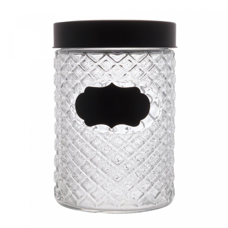 Pote-de-Vidro-com-Tampa-Preta-Label-1L-11cm-x-17cm-Wolff