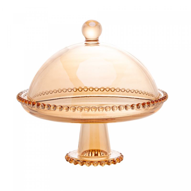 Prato-de-Cristal-com-Pe-e-Tampa-Pearl-Ambar-Metalizado-20cm-x-18cm-Wolff