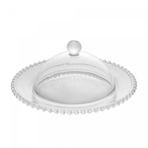Queijeira de Cristal Pearl 20cm x 9cm - Wolff