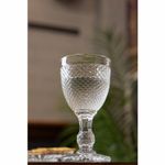 Conjunto-6-Tacas-para-Agua-De-Vidro-Com-Fio-Dourado-Bico-De-Jaca-300Ml-Wolff