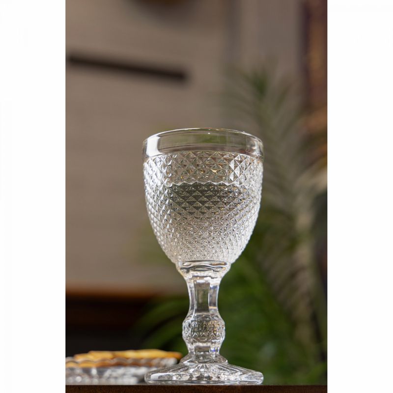 Conjunto-6-Tacas-para-Agua-De-Vidro-Com-Fio-Dourado-Bico-De-Jaca-300Ml-Wolff