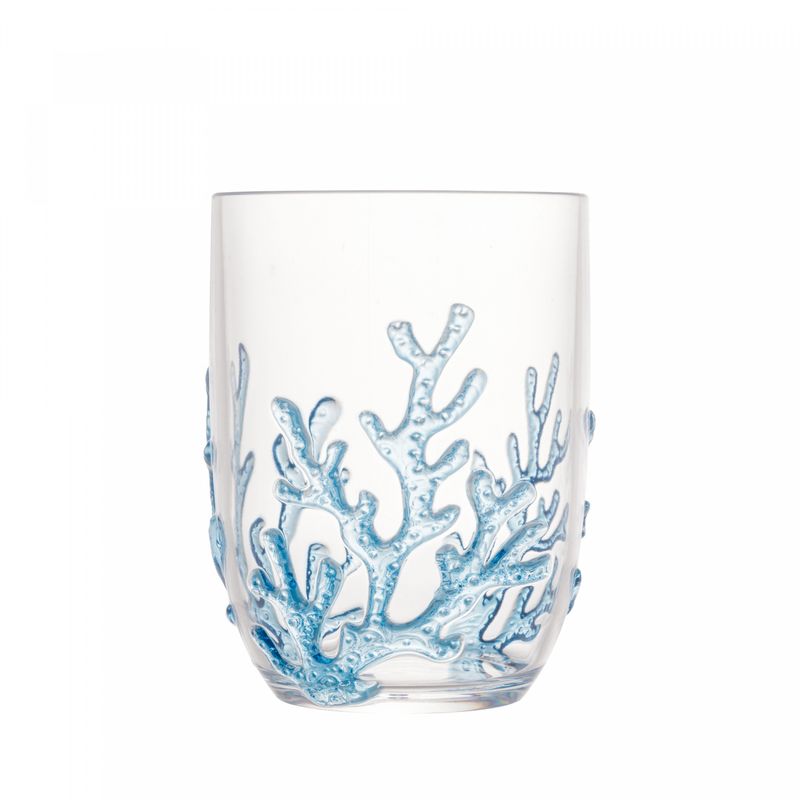Conjunto-6-Copos-Baixos-de-Acrilico-Coral-Azul-465ml-Wolff