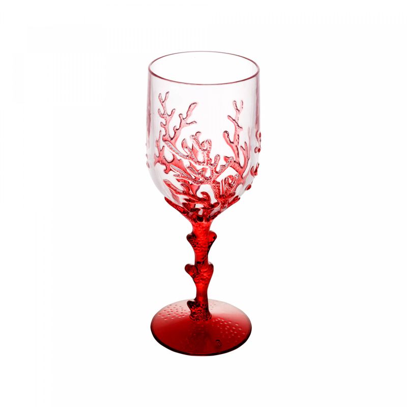 Conjunto-6-Tacas-de-Acrilico-Coral-Vermelho-450ml-Wolff