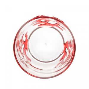 Conjunto 6 Copos Baixos de Acrílico Coral Vermelho 465ml - Wolff