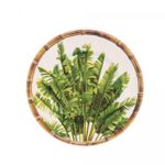 Prato-para-Sobremesa-de-Melamina-Pal-Tree-Branco-22cm-Wolff