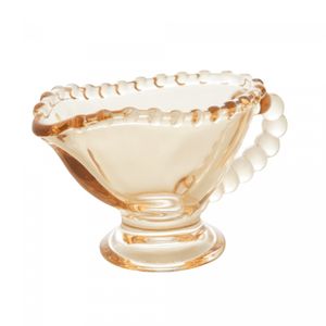 Molheira de Cristal Pearl Âmbar Metalizado 9x5x6cm 40ml - Wolff