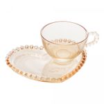 Xicara-de-Cha-de-Cristal-com-Prato-Coracao-Pearl-Ambar-Metalizado-180ml-Wolff