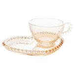 Xicara-de-Cha-de-Cristal-com-Prato-Coracao-Pearl-Ambar-Metalizado-180ml-Wolff