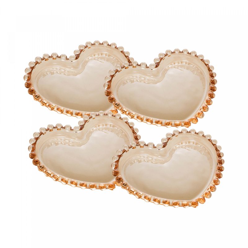Conjunto-4-Pratos-de-Cristal-Coracao-Pearl-Ambar-Metalizado-12cm-x-10cm-x-1cm-Wolff