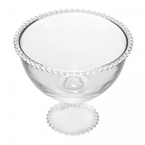 Saladeira de Cristal com Pé Pearl 21cm x 19cm - Wolff