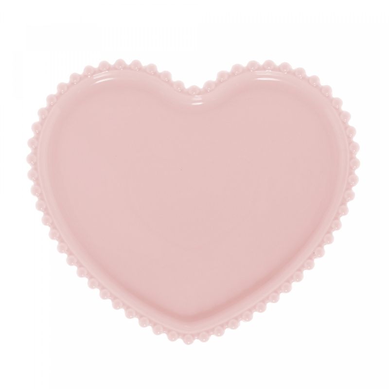 Conjunto-2-Pratos-de-Porcelana-Coracao-Beads-Rose-20cm-x-17cm-x-2cm-Wolff