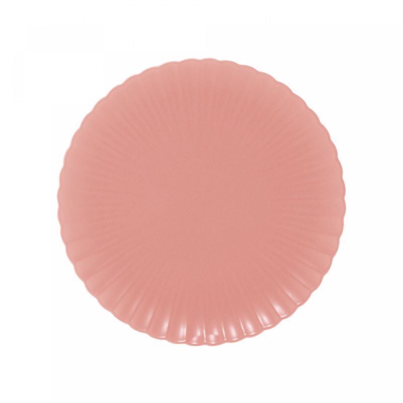 Prato-de-Porcelana-Nordica-Rosa-Matt-26cm-x-3cm-Wolff