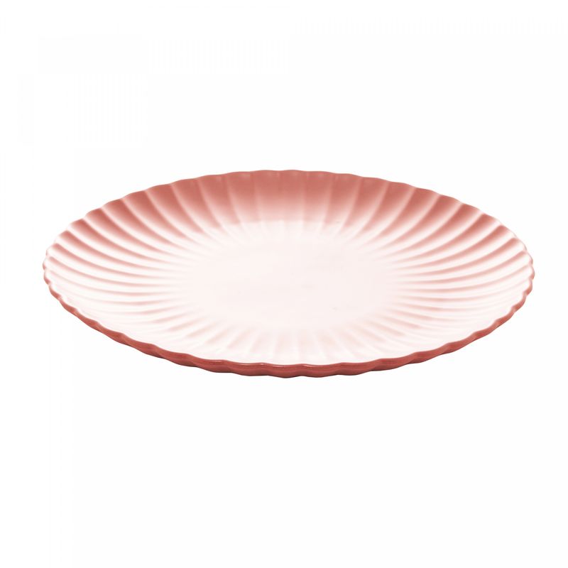 Prato-de-Porcelana-Nordica-Rosa-Matt-26cm-x-3cm-Wolff