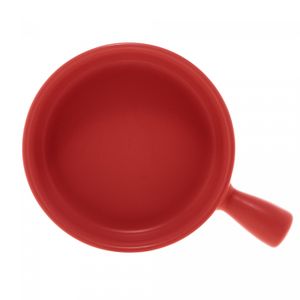 Mini Travessa de Porcelana Nórdica Vermelho Matt 20cm x 15cm x 5cm - Wolff
