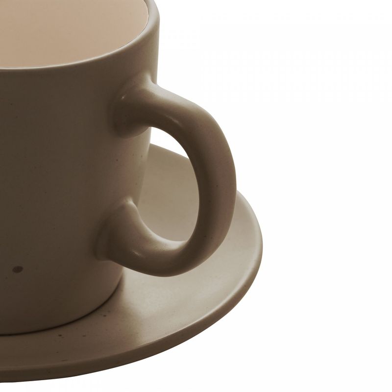 CJ-4-XICARAS-CHA-CERAMICA-GRANILITE-CINZA-200ml