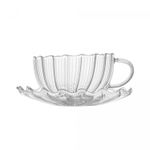 Xicara-de-Cafe-e-Cha-com-Pires-Parede-Dupla-de-Vidro-Borossilicato-250ml-Wolff