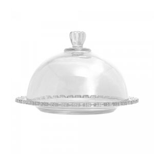 Queijeira de Cristal Daisy 19,5cm x 13cm - Wolff