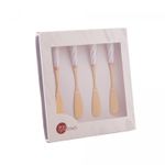 Conjunto-4-Espatulas-de-Aco-Inox-Dourado-com-Cabo-de-Ceramica-Branco-Wolff