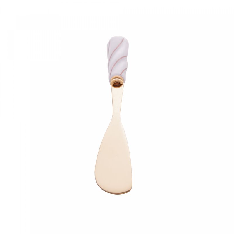 Conjunto-4-Espatulas-de-Aco-Inox-Dourado-com-Cabo-de-Ceramica-Branco-Wolff