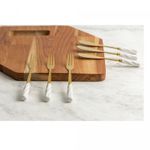 Conjunto-4-Espatulas-de-Aco-Inox-Dourado-com-Cabo-de-Ceramica-Branco-Wolff