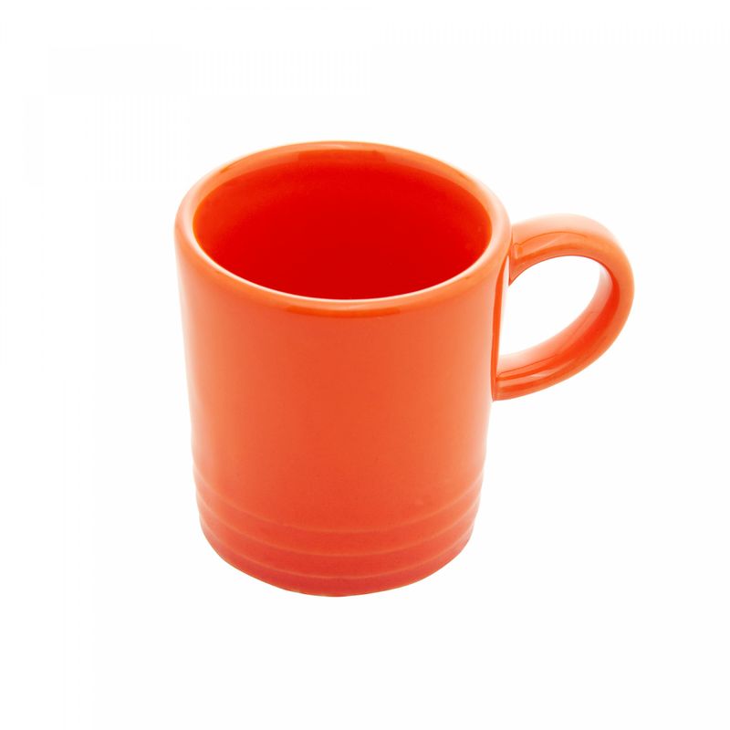 Conjunto-2-Xicaras-de-Cafe-de-Ceramica-Retro-Laranja-100ml-Wolff