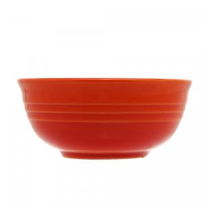 Conjunto 2 Bowls de Cerâmica Retrô Laranja 10cm x 4,5cm - Wolff