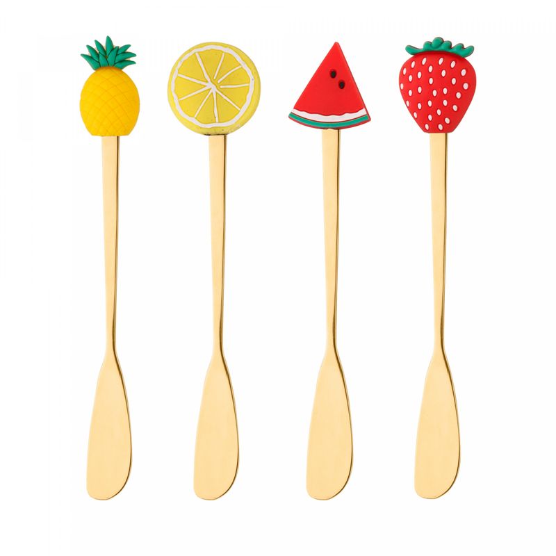 Conjunto-4-Espatulas-de-Aco-Inox-Fruit-Dourado-Wolff