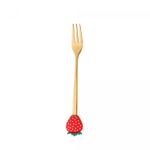 Conjunto-4-Garfos-de-Aco-Inox-para-Aperitivo-Fruit-Dourado-Wolff