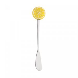 Conjunto 4 Espátulas de Aço Inox Fruit Prata - Wolff