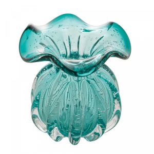 Vaso de Vidro Italy Tiffany 11,5cm x 13cm - Wolff