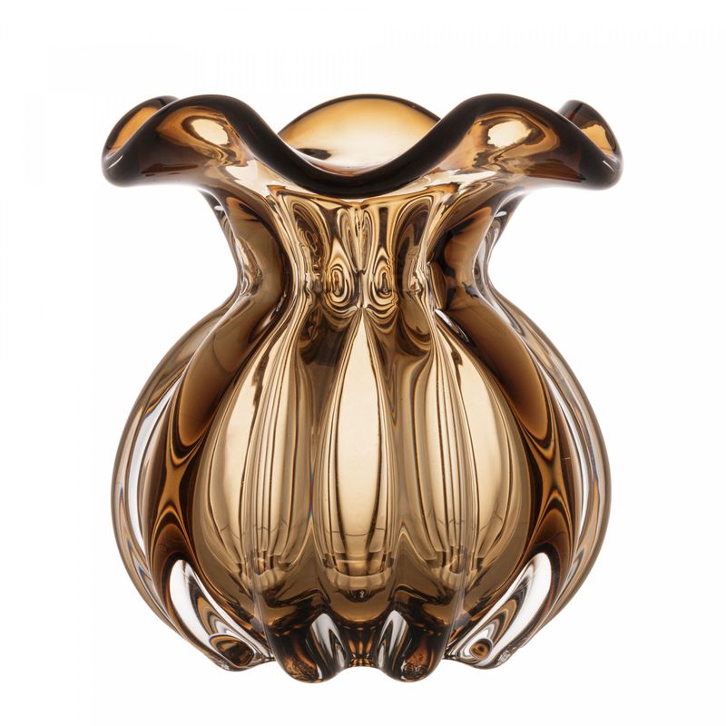 Vaso-de-Vidro-Italy-Marrom-10cm-x-11cm-Wolff