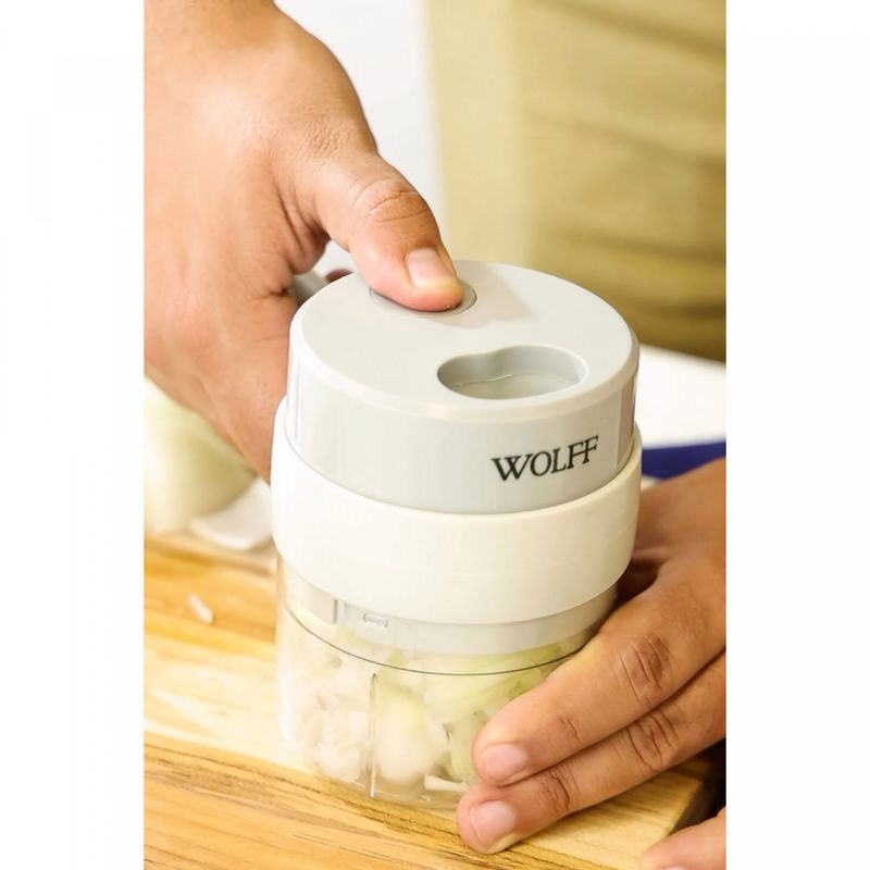 Mini-Processador-de-Alimentos-Multifuncional-de-Plastico-com-Entrada-USB-Cinza-19cm-x-85cm-x-13cm