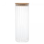 Porta-Mantimento-de-Vidro-Borossilicato-com-Tampa-de-Bambu-11L-Wolff